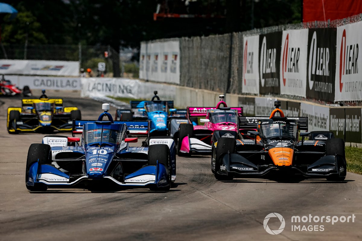 Алекс Палоу, Chip Ganassi Racing Honda, Патрисио О'Уорд, Arrow McLaren SP Chevrolet