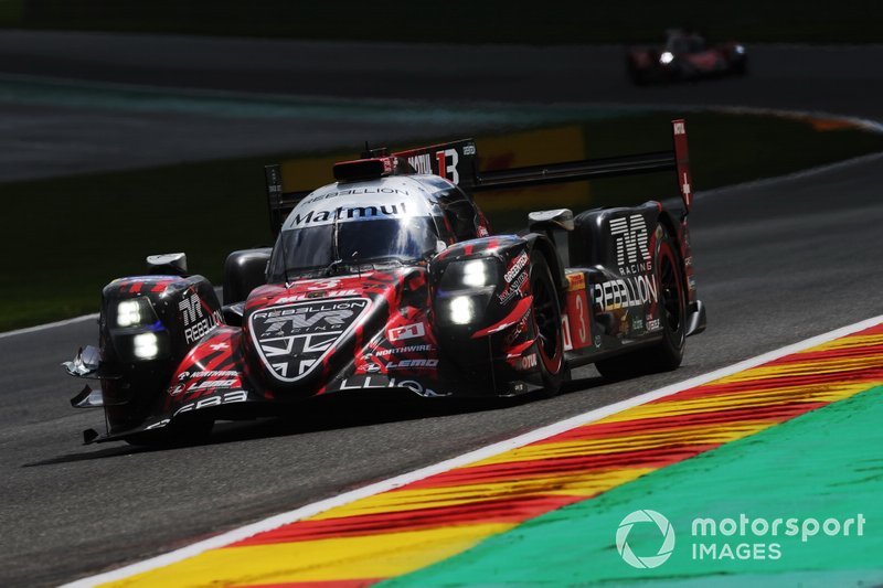#3 Rebellion Racing Rebellion R-13 - Gibson: Nathanael Berthon, Thomas Laurent, Gustavo Menezes
