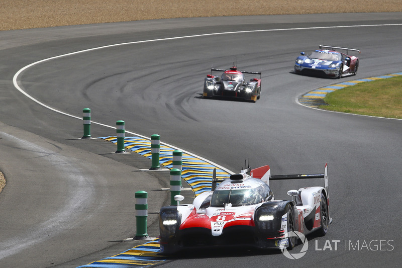 #8 Toyota Gazoo Racing Toyota TS050: Sébastien Buemi, Kazuki Nakajima, Fernando Alonso, Jose Maria L
