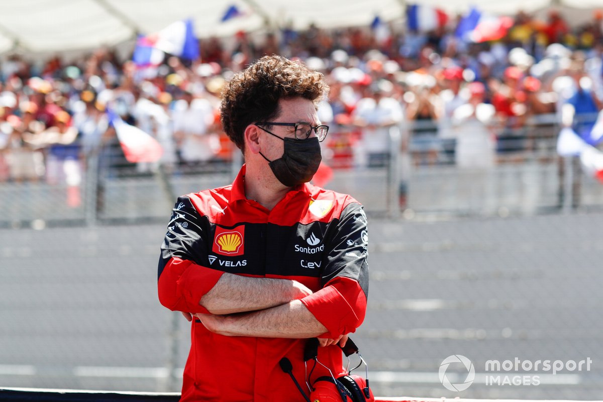 Mattia Binotto, Team Principal, Ferrari