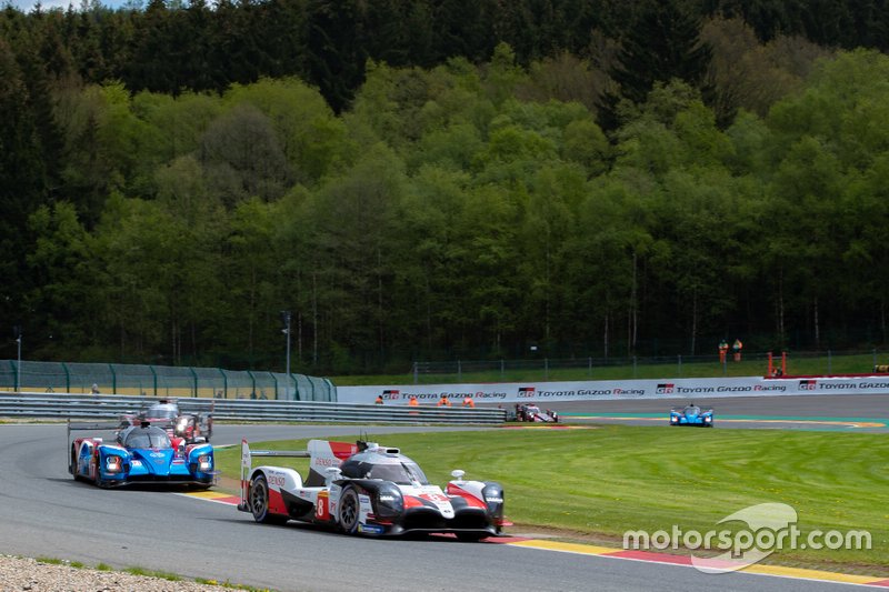 #8 Toyota Gazoo Racing Toyota TS050: Sebastien Buemi, Kazuki Nakajima, Fernando Alonso