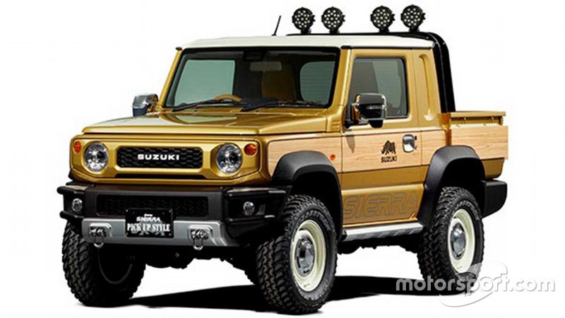 Suzuki Jimny Sierra pickup style concept