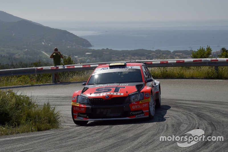 Rudy Michelini, Michele Perna, Skoda Fabia R5, Movisport