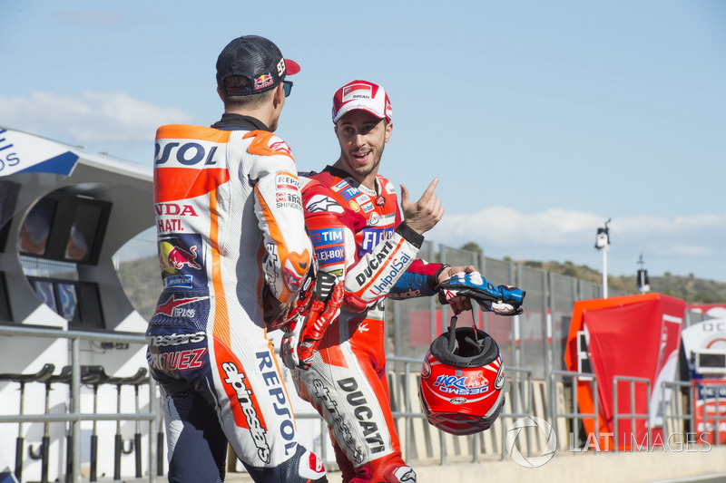 Marc Márquez, Repsol Honda Team, Andrea Dovizioso, Ducati Team
