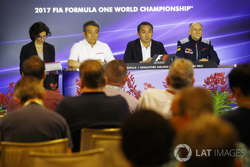 Katsuhide Moriyama Honda, Honda de Masashi Yamamoto, Franz Tost, director del equipo, Scuderia Toro Rosso