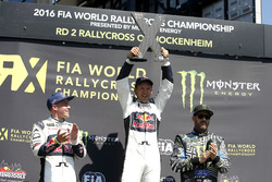 Podium: 1. Mattias Ekström, EKS RX; 2. Toomas Heikkinen, EKS RX; 3. Ken Block, Hoonigan Racing Divis