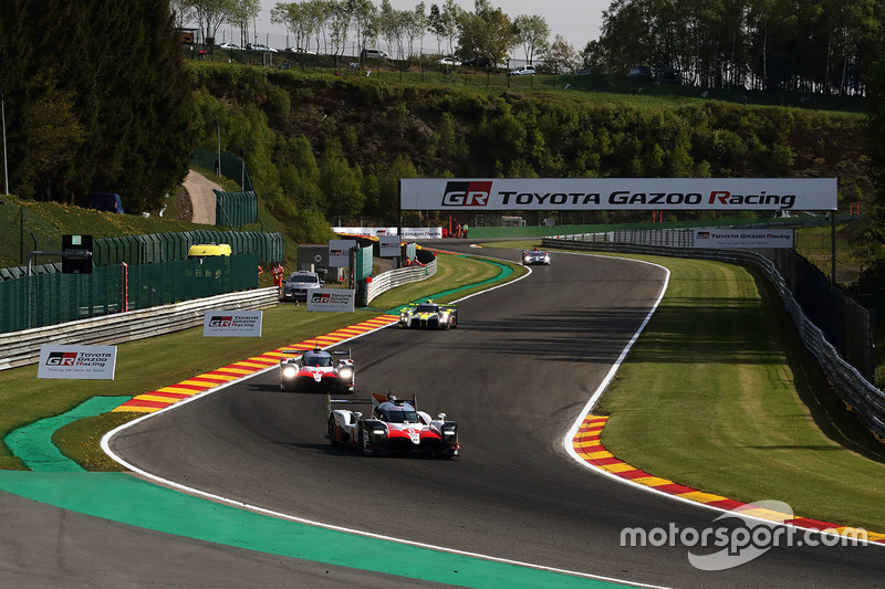 Себастьен Буэми, Казуки Накаджима, Фернандо Алонсо, Toyota Gazoo Racing, Toyota TS050 Hybrid (№8)