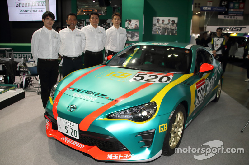 Saitama Toyope GreenBrave 86 race car