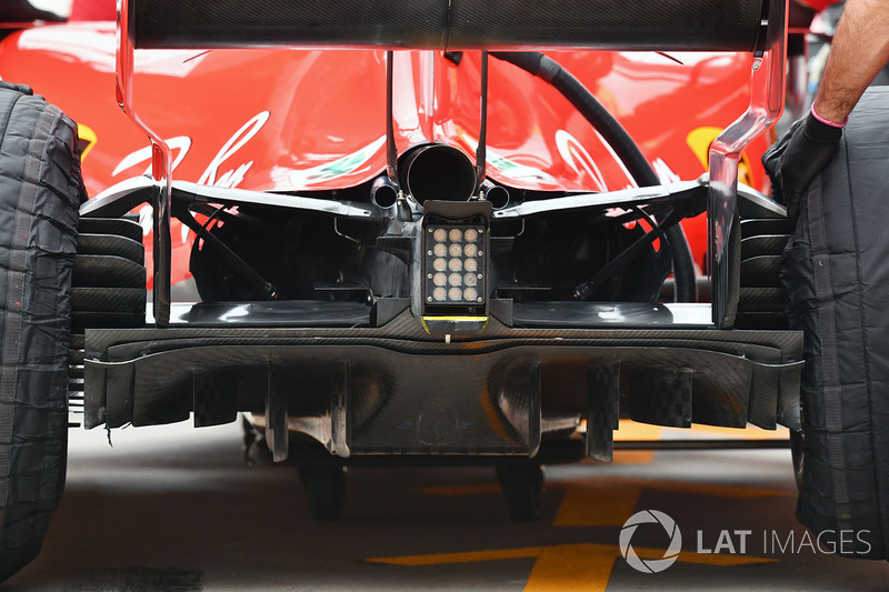 Ferrari SF71H difüzör detay