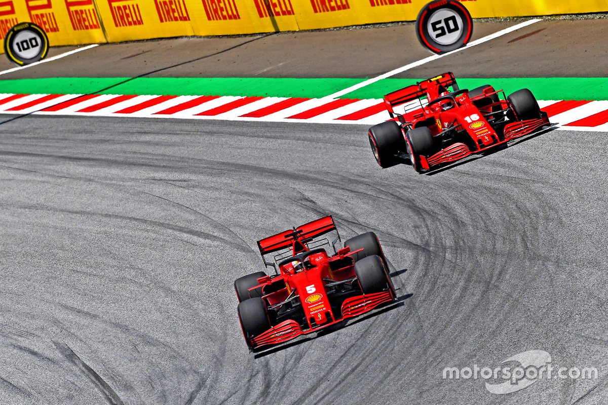 Себастьян Феттель и Шарль Леклер, Ferrari SF1000