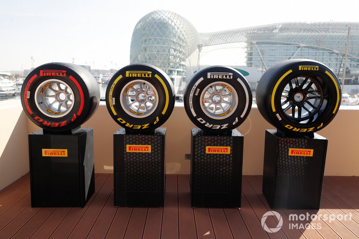 Pirelli tyres along with the new size for 2022 season