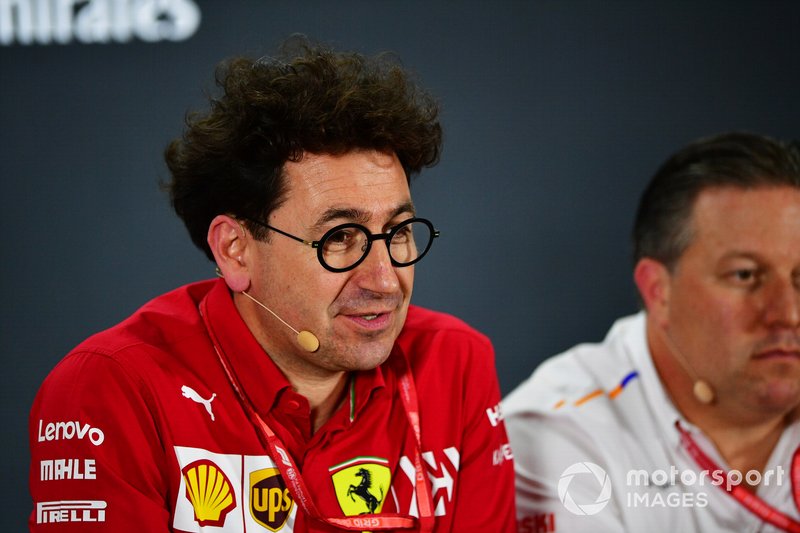 Mattia Binotto, Team Principal Ferrari