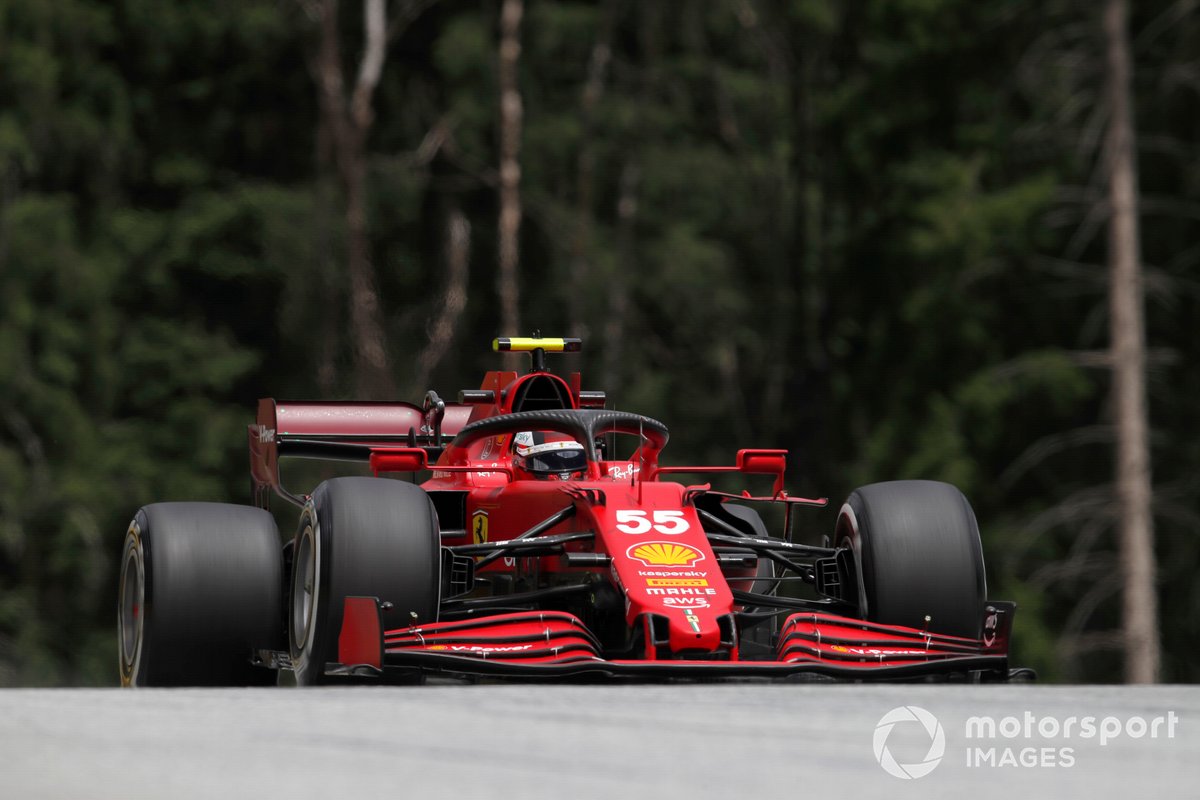 P10 Carlos Sainz Jr., Ferrari SF21