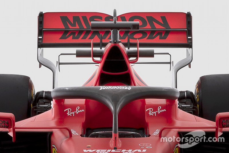Ferrari SF1000 halo detail