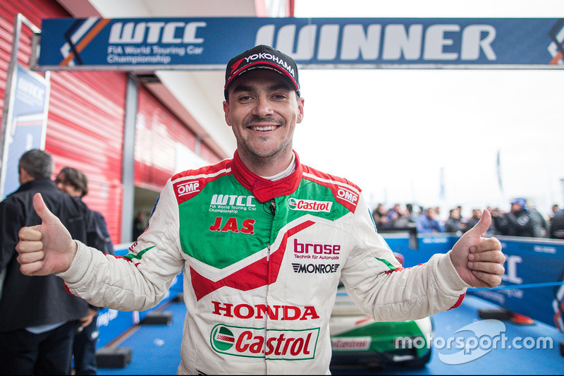 A győztes Norbert Michelisz, Honda Racing Team JAS