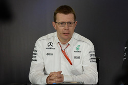 Andy Cowell, Managing Director, Mercedes AMG High Performance Powertrains in the Press Conference