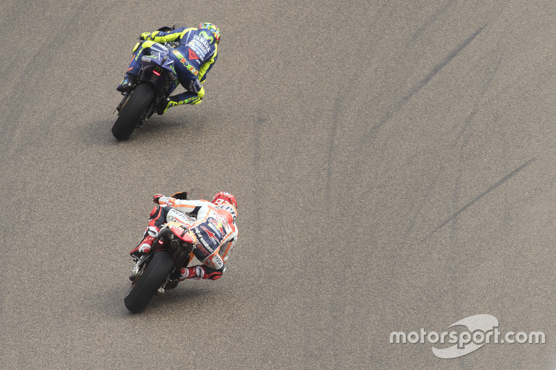 Valentino Rossi, Yamaha Factory Racing, Marc Marquez, Repsol Honda Team