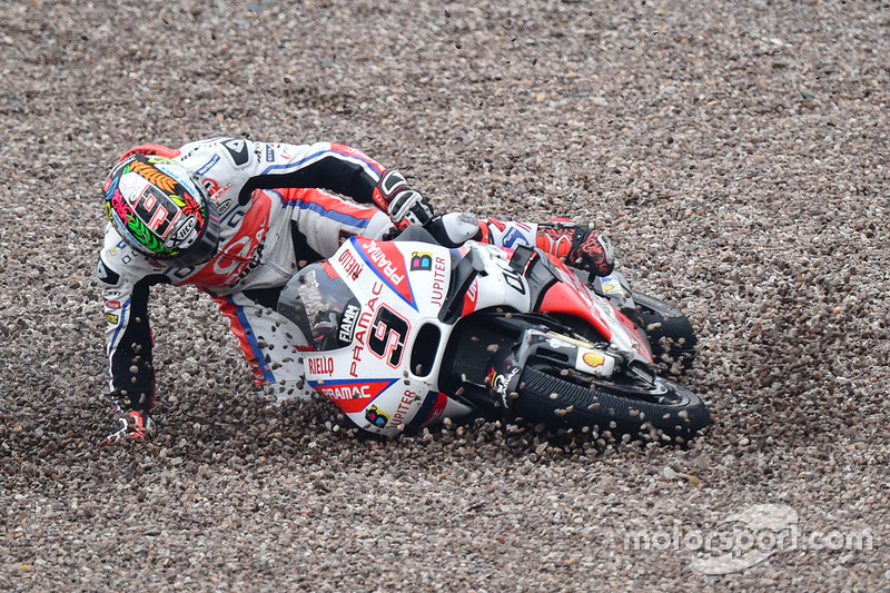 Аварія Даніло Петруччі, Pramac Racing