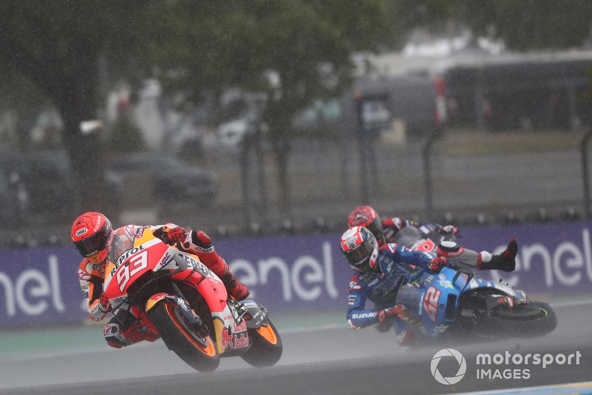 Марк Маркес, Repsol Honda Team, Алекс Ринс, Team Suzuki MotoGP, авария