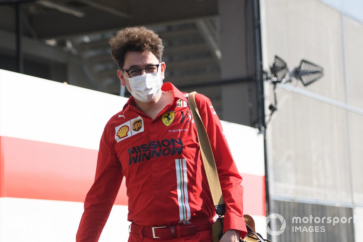 Mattia Binotto, Team Principal, Ferrari