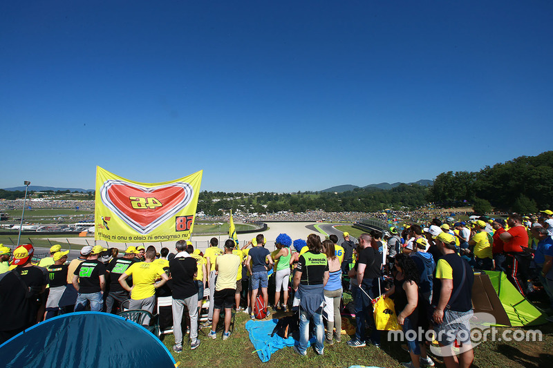 Fans van Valentino Rossi, Yamaha Factory Racing
