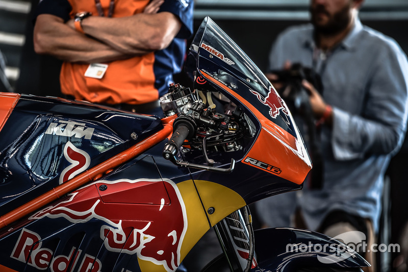 Das MotoGP-Bike von KTM, Detail