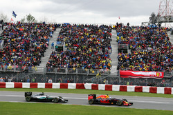 Daniel Ricciardo, Red Bull Racing RB12 voor Nico Rosberg, Mercedes AMG F1 W07 Hybrid
