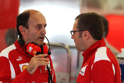 Luca Marmorini, Ferrari Elektronik Direktörü ve Stefano Domenicali, Ferrari Direktörü