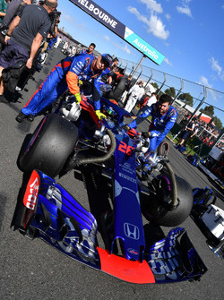 Brendon Hartley, Scuderia Toro Rosso STR13 gridde