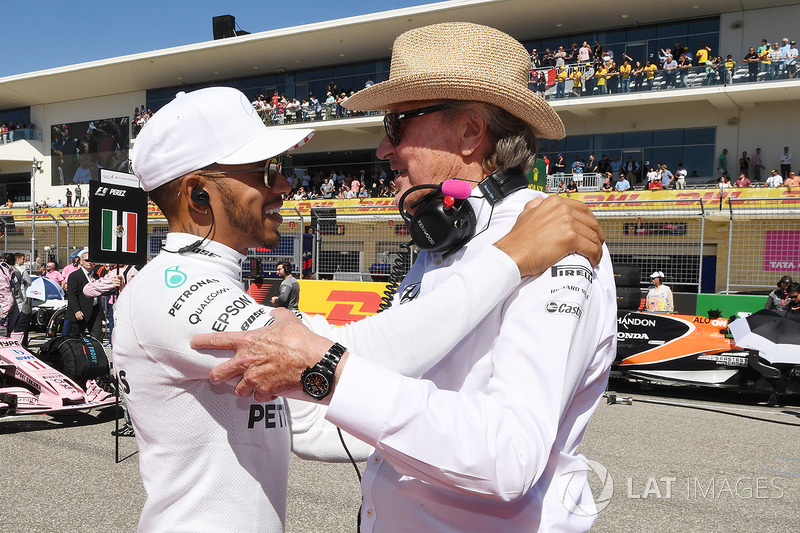 Lewis Hamilton, Mercedes AMG F1 y Mansour Ojjeh, TAG
