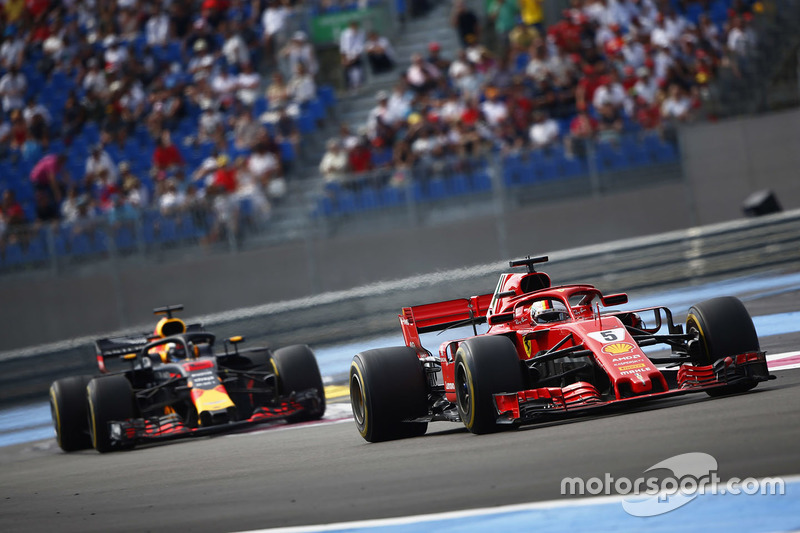 Себастьян Феттель Ferrari SF71H, Даніель Ріккардо, Red Bull Racing RB14