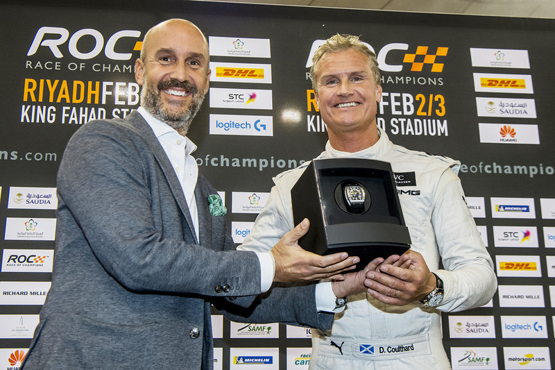 Il vincitore David Coulthard