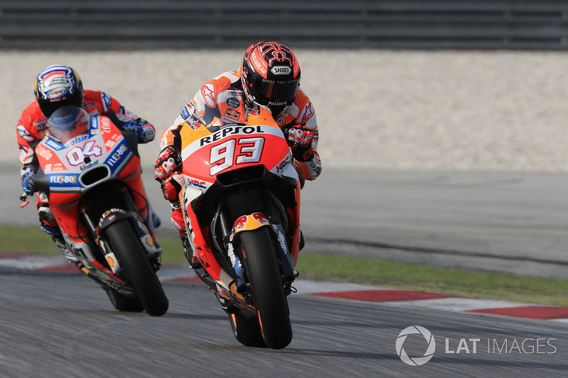 Марк Маркес, Repsol Honda Team, Андреа Довіціозо, Ducati Team