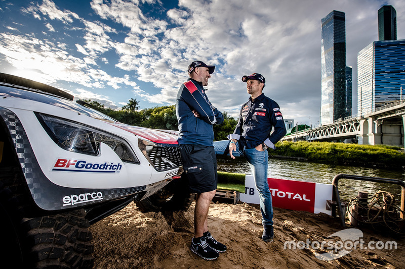 Stéphane Peterhansel, Cyril Despres, Peugeot Sport