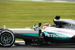 Льюіс Хемілтон, Mercedes AMG F1 W07 Hybrid вітає вболівальників