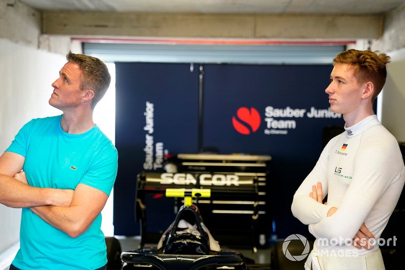Ralf Schumacher and David Schumacher, Sauber Junior Team by Charouz