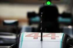 Mercedes AMG F1 W07 of Lewis Hamilton