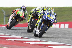 Valentino Rossi, Pol Espargaro und Stefan Bradl