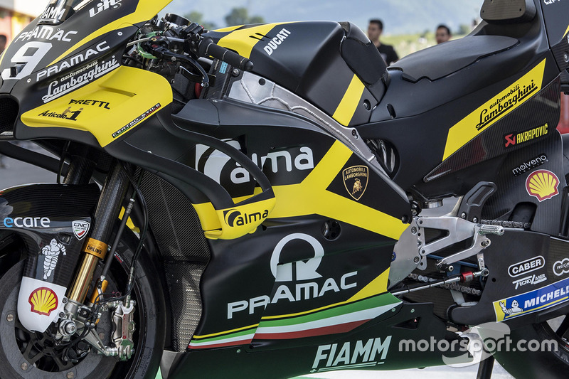 Ліврея Lamborghini команди Pramac Racing