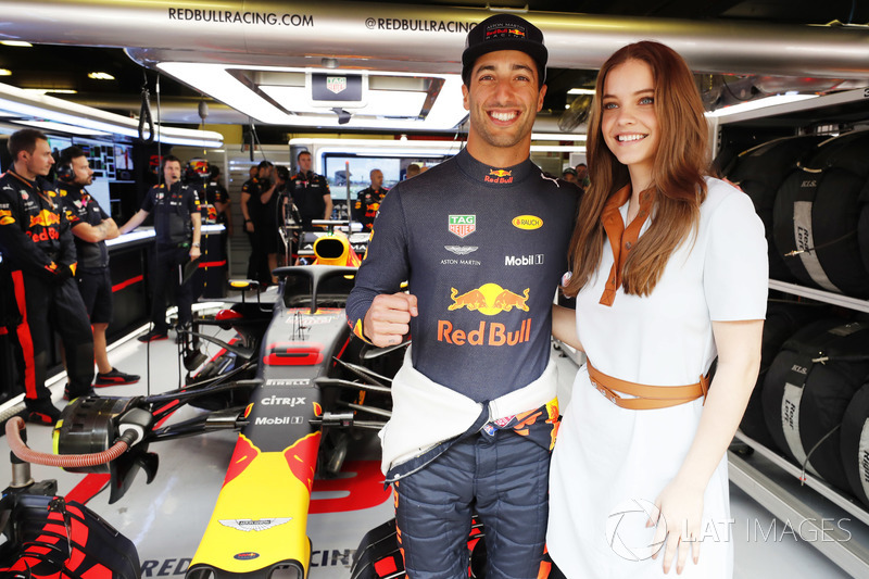 Даніель Ріккардо, Red Bull Racing, модель Барбара Павлін