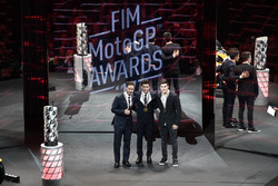 Marc Marquez, Repsol Honda Team, Andrea Dovizioso, Ducati Team, Maverick Viñales, Yamaha Factory Rac
