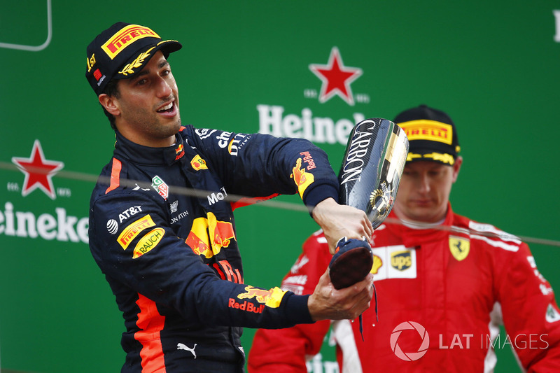 Yarış galibi Daniel Ricciardo, Red Bull Racing