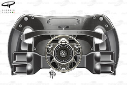 Mercedes F1 W08 steering wheel back Lewis Hamilton