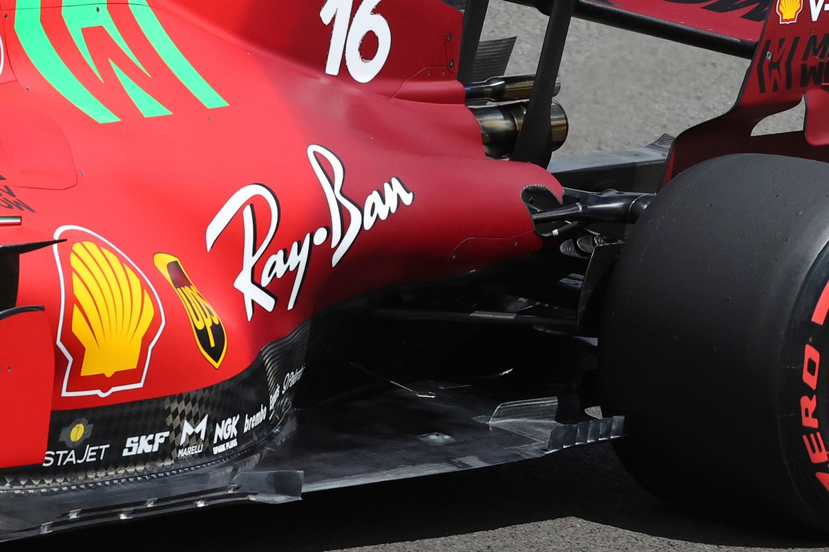 Шарль Леклер, Ferrari SF21, новое днище