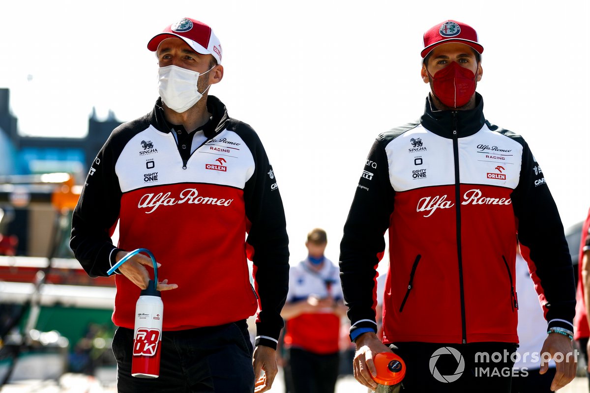 Robert Kubica, Pembalap tes dan cadangan, Alfa Romeo Racing dan Antonio Giovinazzi, Alfa Romeo Racing