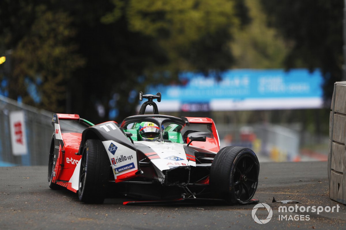 Lucas Di Grassi a abandonné sur sortie de piste.