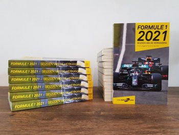 Win één van de drie boeken 'Formule 1 2021 - Seizoen van de herkansing'