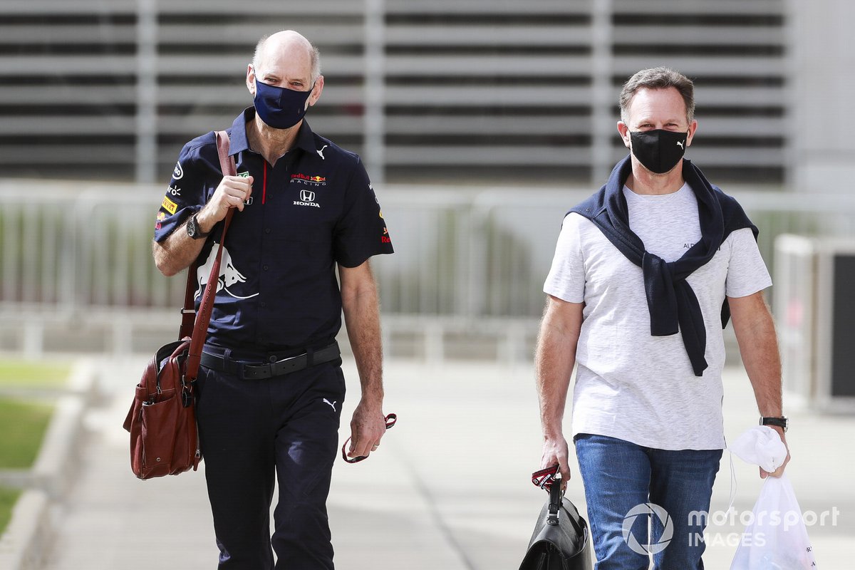 Adrian Newey, Chief Technical Officer, Red Bull Racing and Christian Horner, Team Principal, Red Bull Racing