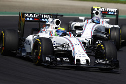 Felipe Massa, Williams FW38 en Valtteri Bottas, Williams FW38