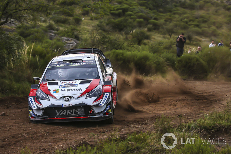 Отт Тянак, Мартін Ярвеоя, Toyota Yaris WRC, Toyota Gazoo Racing